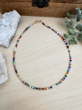 Load image into Gallery viewer, Funfetti necklace - colorful confetti of beads