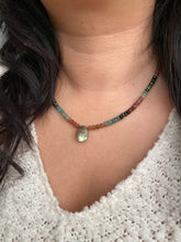 Load image into Gallery viewer, Watermelon Tourmaline and Labradorite Necklace
