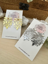 Load image into Gallery viewer, Damask Earrings - Gold or Silver