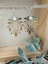 Load image into Gallery viewer, Damask Earrings - Gold or Silver