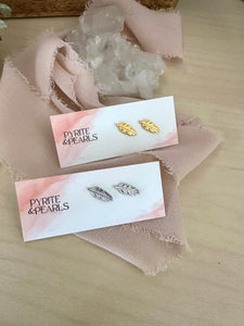 Feather Stud Earrings