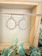 Load image into Gallery viewer, Stellina - Wire wrapped sparkle hoops