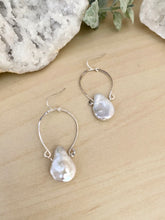 Load image into Gallery viewer, Alia Earrings with Freshwater Pearls - 14k Gold Filled or Sterling Silver