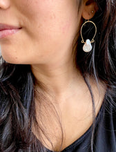 Load image into Gallery viewer, Alia Earrings with Freshwater Pearls - 14k Gold Filled or Sterling Silver