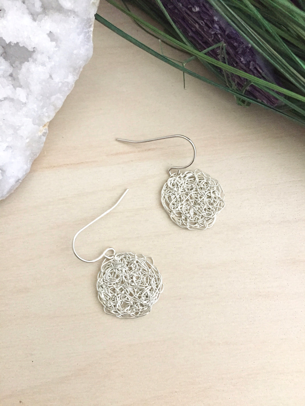 Wire Crochet Tina Earrings