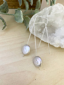 Coin Threader Earrings