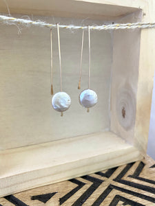 Coin Threader Earrings