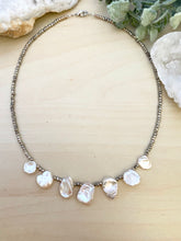 Load image into Gallery viewer, Talia Necklace - Short Beaded Necklace with Freshwater Keshi Pearls