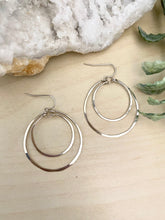 Load image into Gallery viewer, Double Hoops - 14k Gold Filled or Sterling Silver