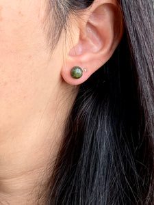 Unakite Earrings on Surgical Steel posts